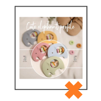 Siliconen rammelaar olifant groen